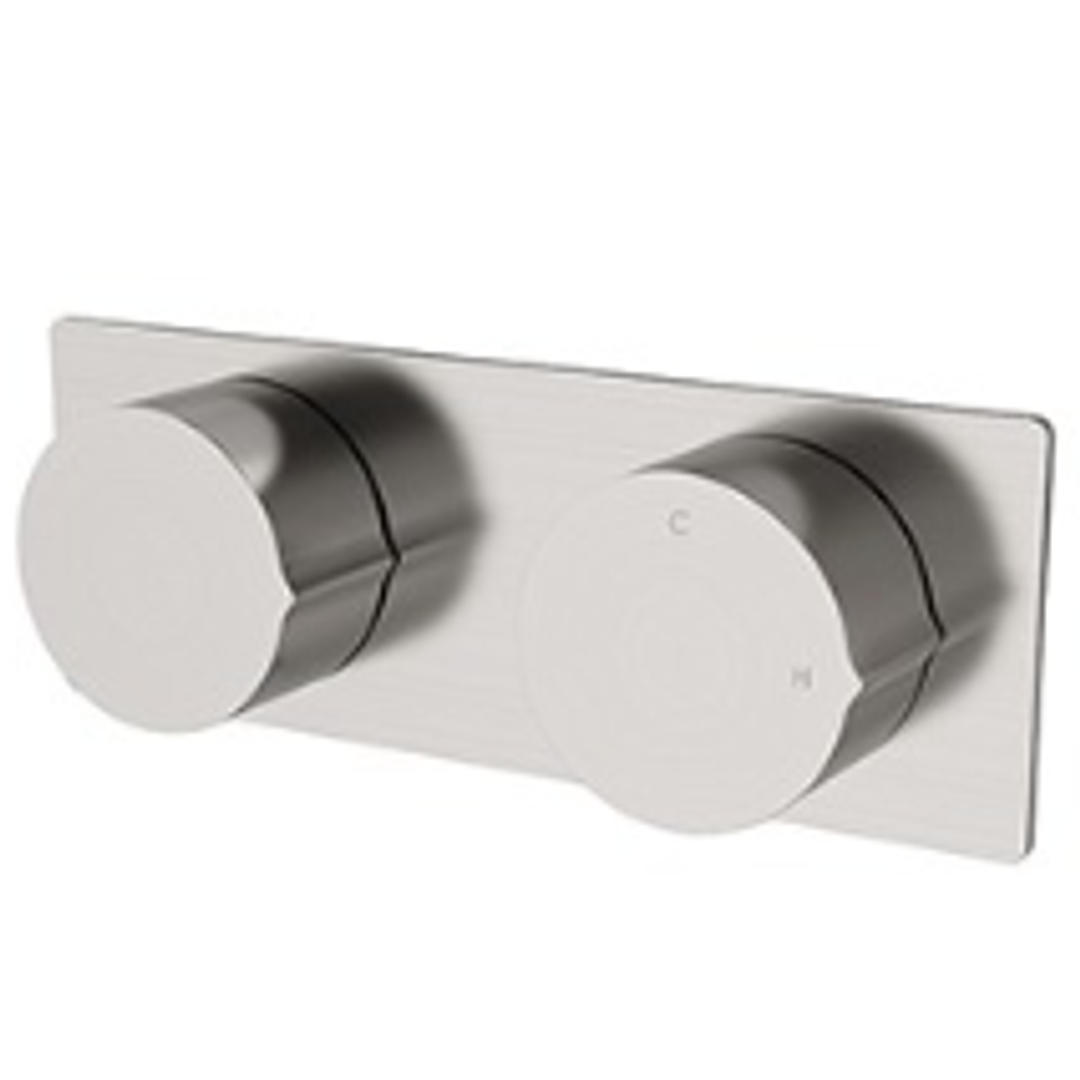 Streamline Venn Shower Mixer With Plate Diverter Ext Part Only B/Nickel