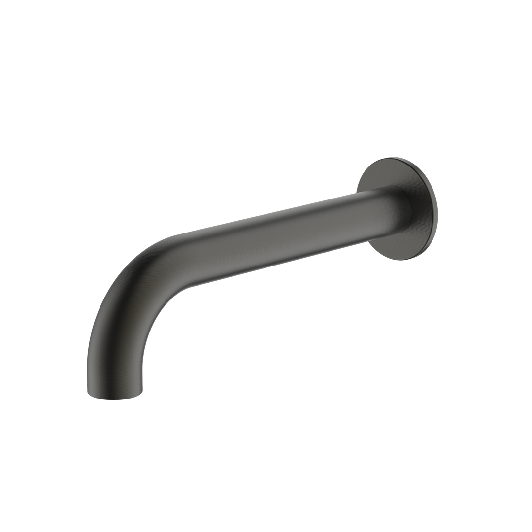 Oliveri VE105205FGM Venice Spout 200 Curved Gunmetal