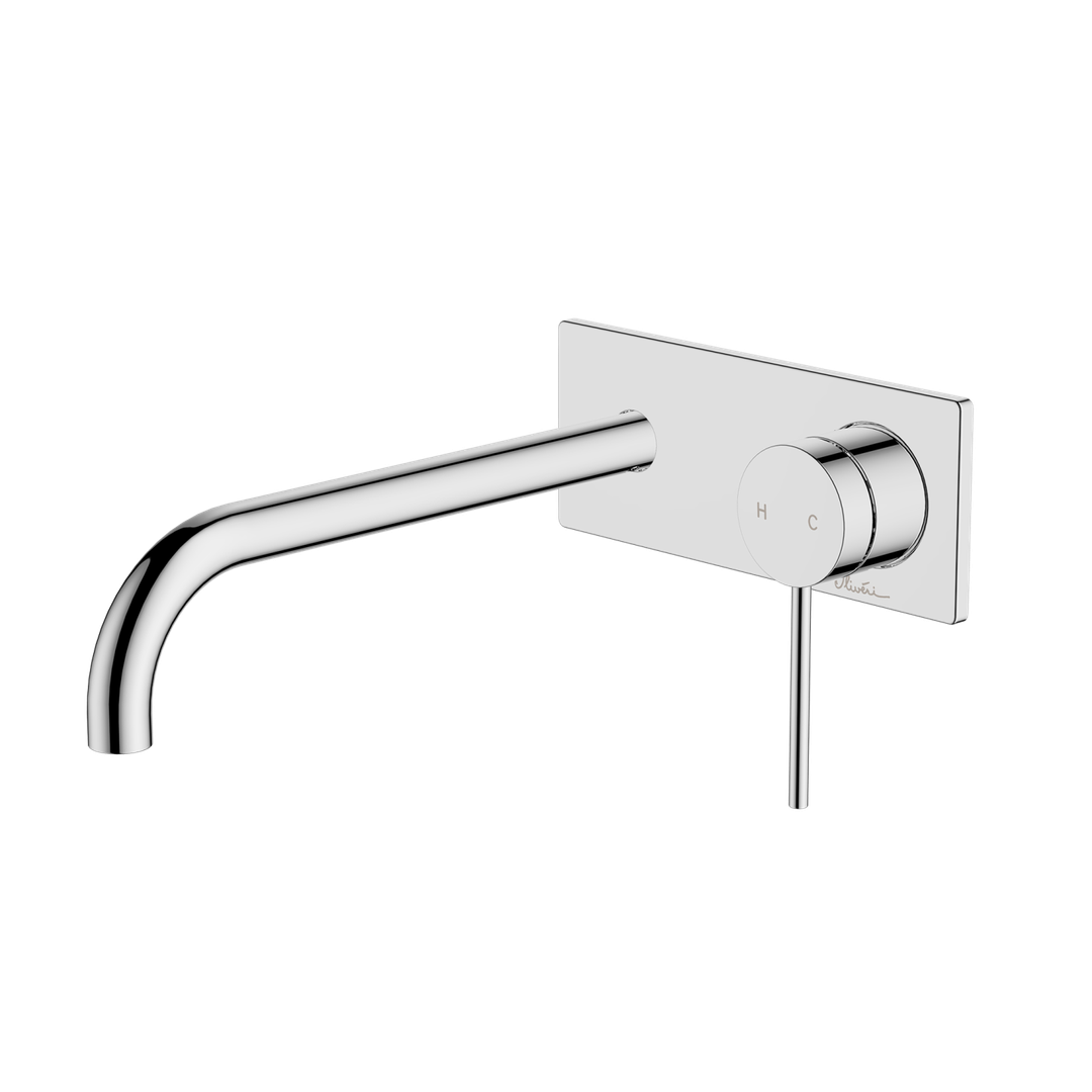 Oliveri VE105500FCR Venice WallMixer Set Curv Chrome