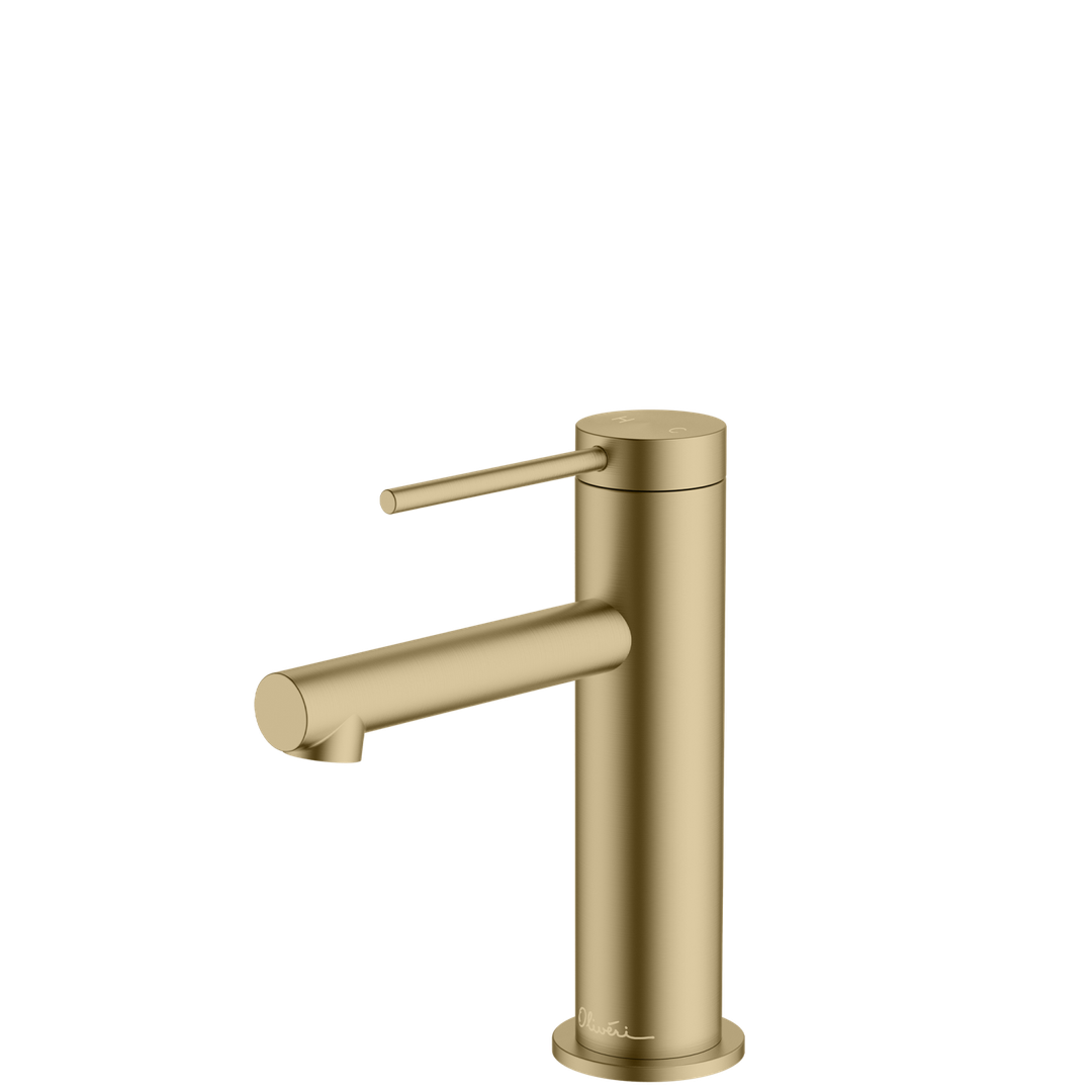 Oliveri VE106503FCG Venice Basin Mixer Stra Classic Gold