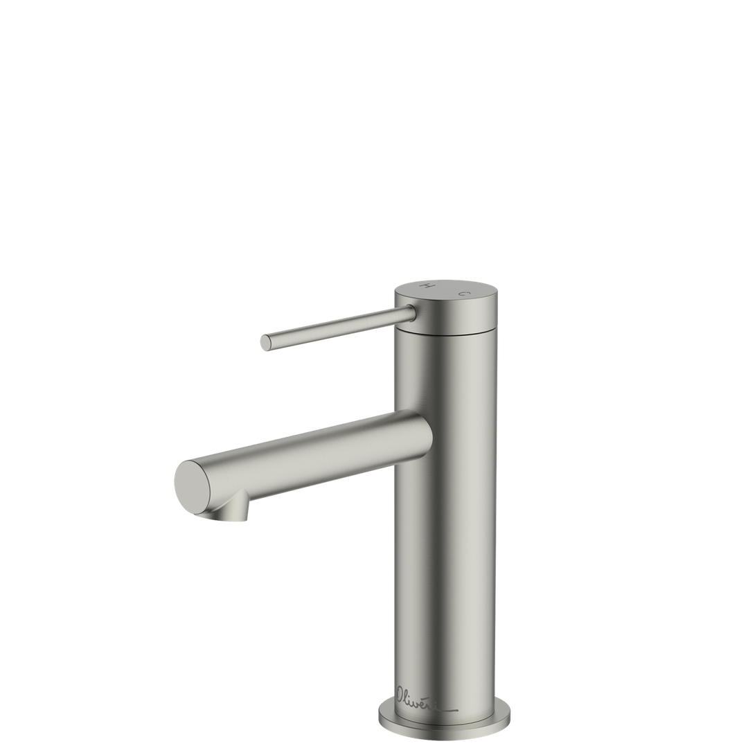 Oliveri VE106504FBN Venice Basin Mixer Stra Brushed Nickel