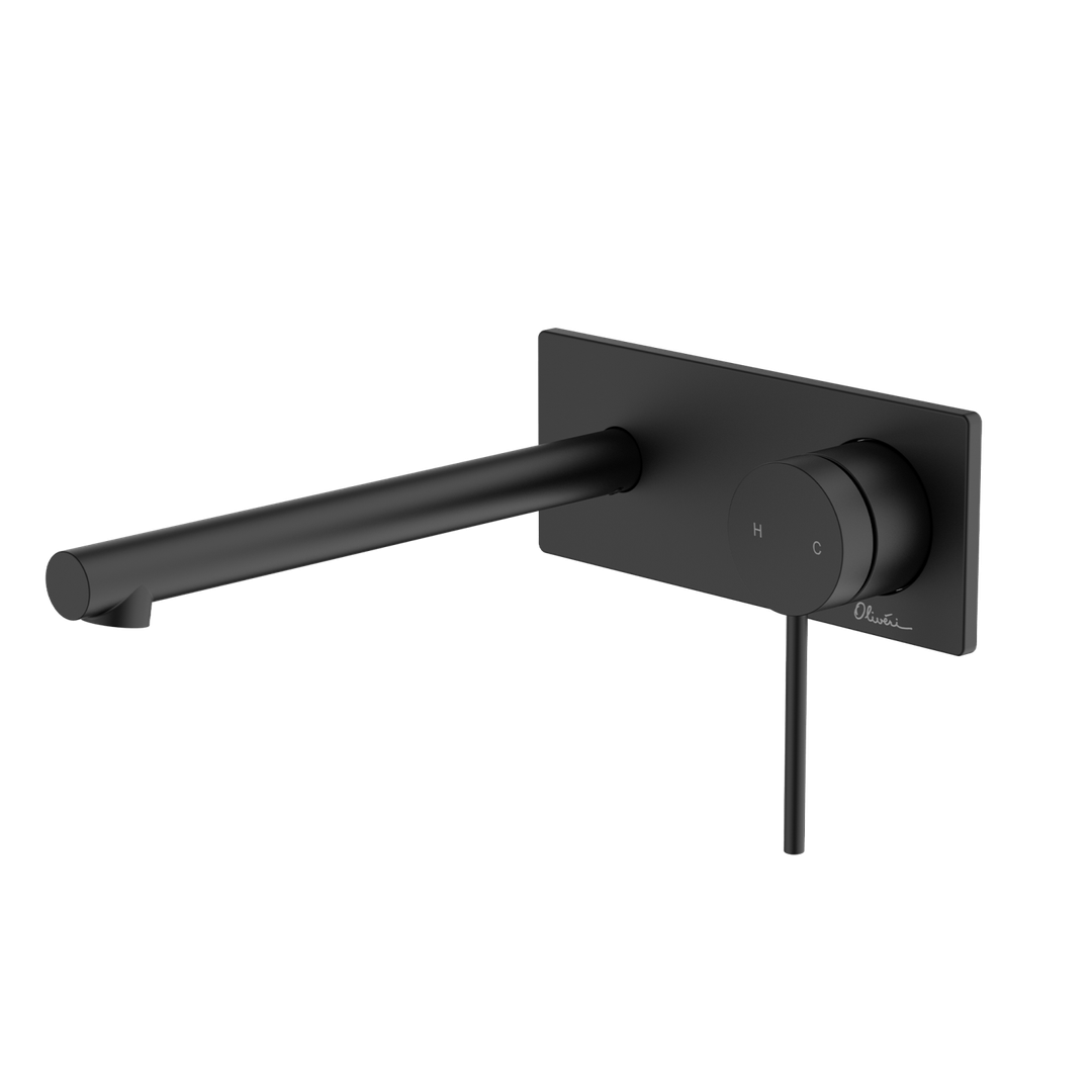 Oliveri VE108516FMB-TK Venice W/M Set Str Trm Matte Black