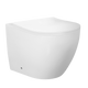 Zumi Venus In Wall Toilet Package Round Abs Black & Chrome Flush Plate