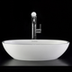 V+A BARCELONA 48 VESSEL BASIN QUARRYCAST WHITE