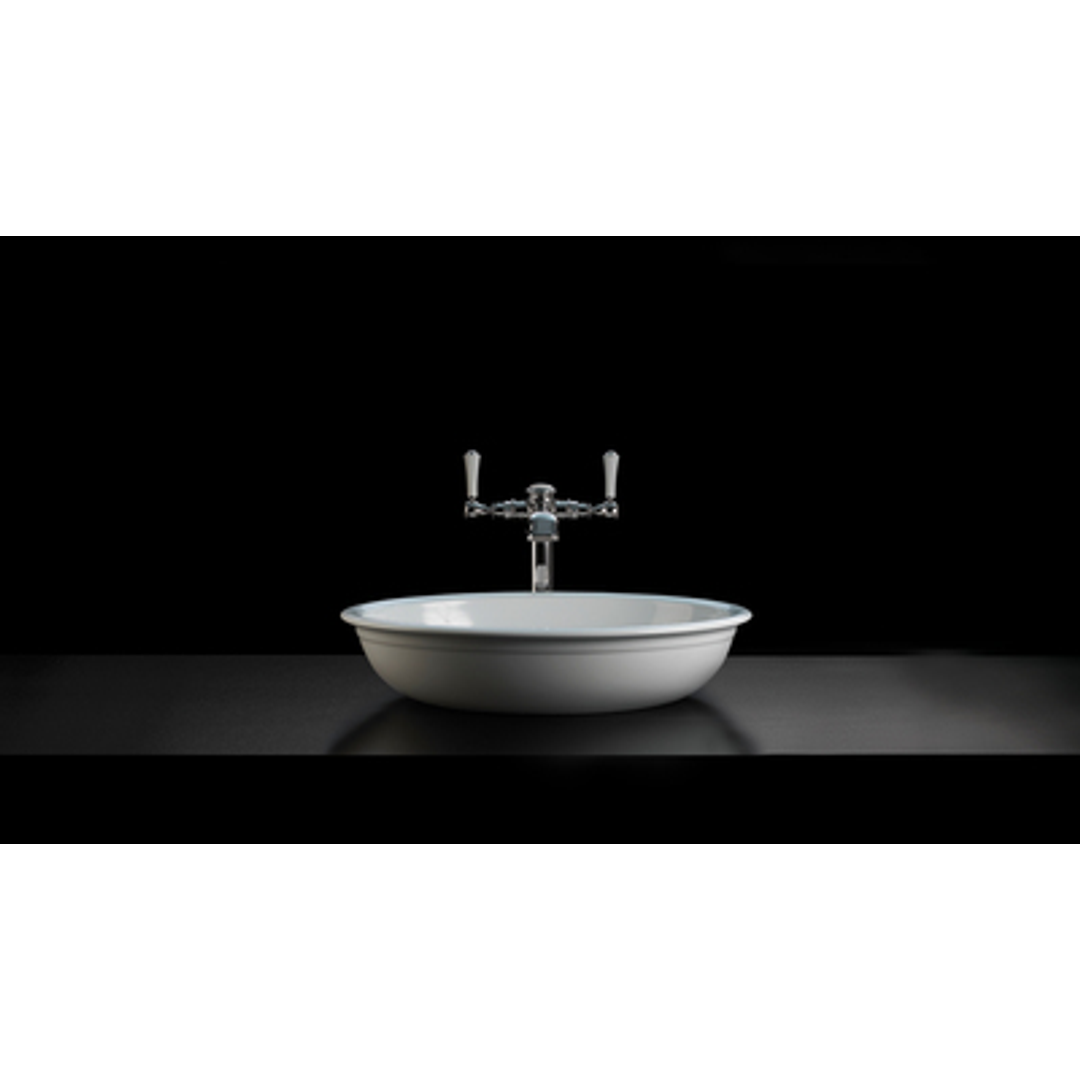 V+A RADFORD 51 VESSEL BASIN QUARRYCAST WHITE