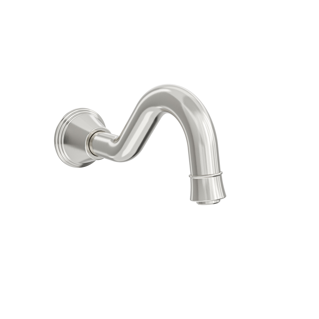 Linsol Vintage Bath Spout Only - Brushed Nickel