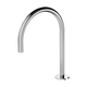 Phoenix Vivid Slimline Hob Sink Outlet 220Mm Gooseneck Brushed Nickel
