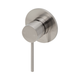 Phoenix Vivid Slimline Switchmix Shower/Wall Mixer Fit-Off Kit Brushed Nickel