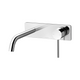 Phoenix Vivid Slimline Switchmix Wall Basin/Bath Mixer Set 180Mm Brushed Gold
