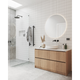 Thermogroup Backlit Cool Light Round Mirror 900mmØ 79Watts Includes Mirror Demister