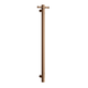 THERMORAIL STRAIGHT/ROUND 12VOLT VERTICAL BAR 900X142X100MM 22WATTS OPTIONAL HOOK - BRUSHED BRONZE