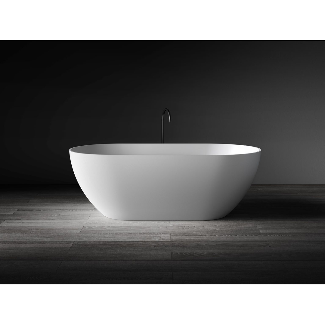 Kaskade Lucia Light Stone Bath 1700Mm White