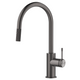 Bella Vista Mica Fluted Pull-Out Sink Mixer Gunmetal