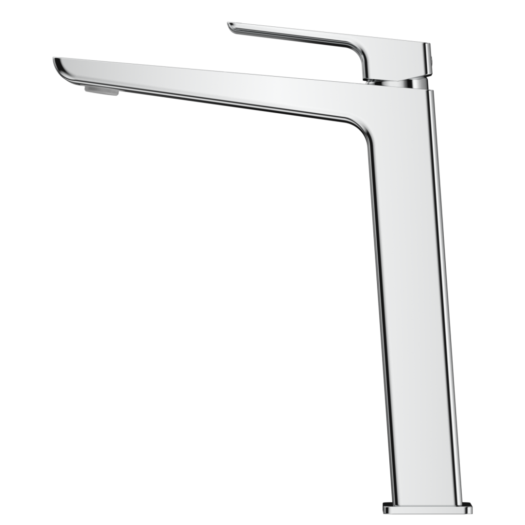 Bella Vista Tiago Tall Basin Mixer Brushed Nickel