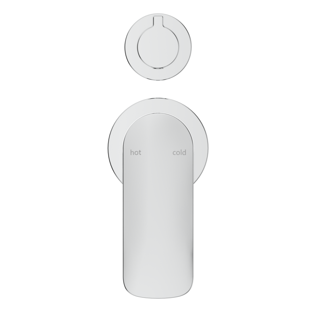 Bella Vista Kaza Shower Mixer Diverter Trim Kit Only Brushed Nickel