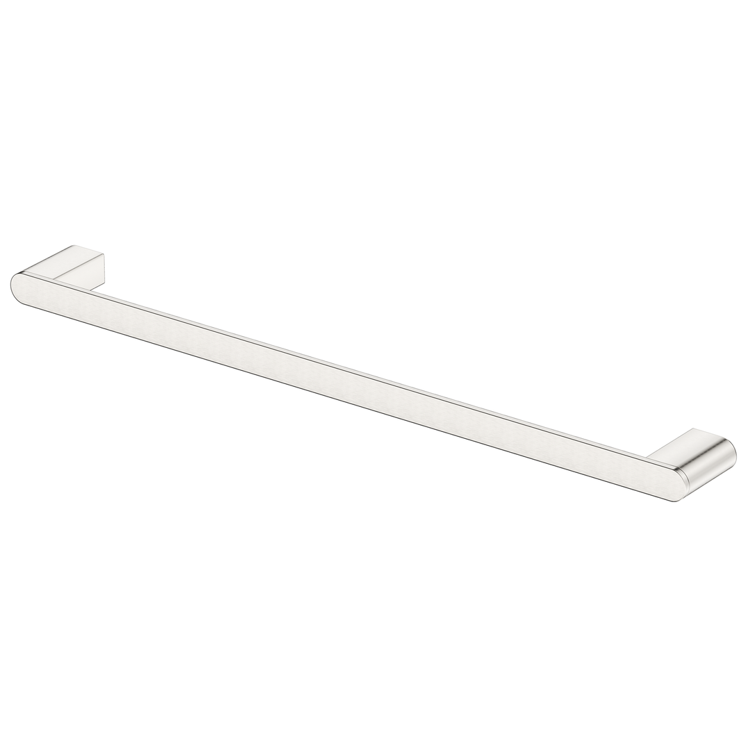 BELLA VISTA PRADUS SINGLE TOWEL RAIL CURVED BRUSHED NICKEL