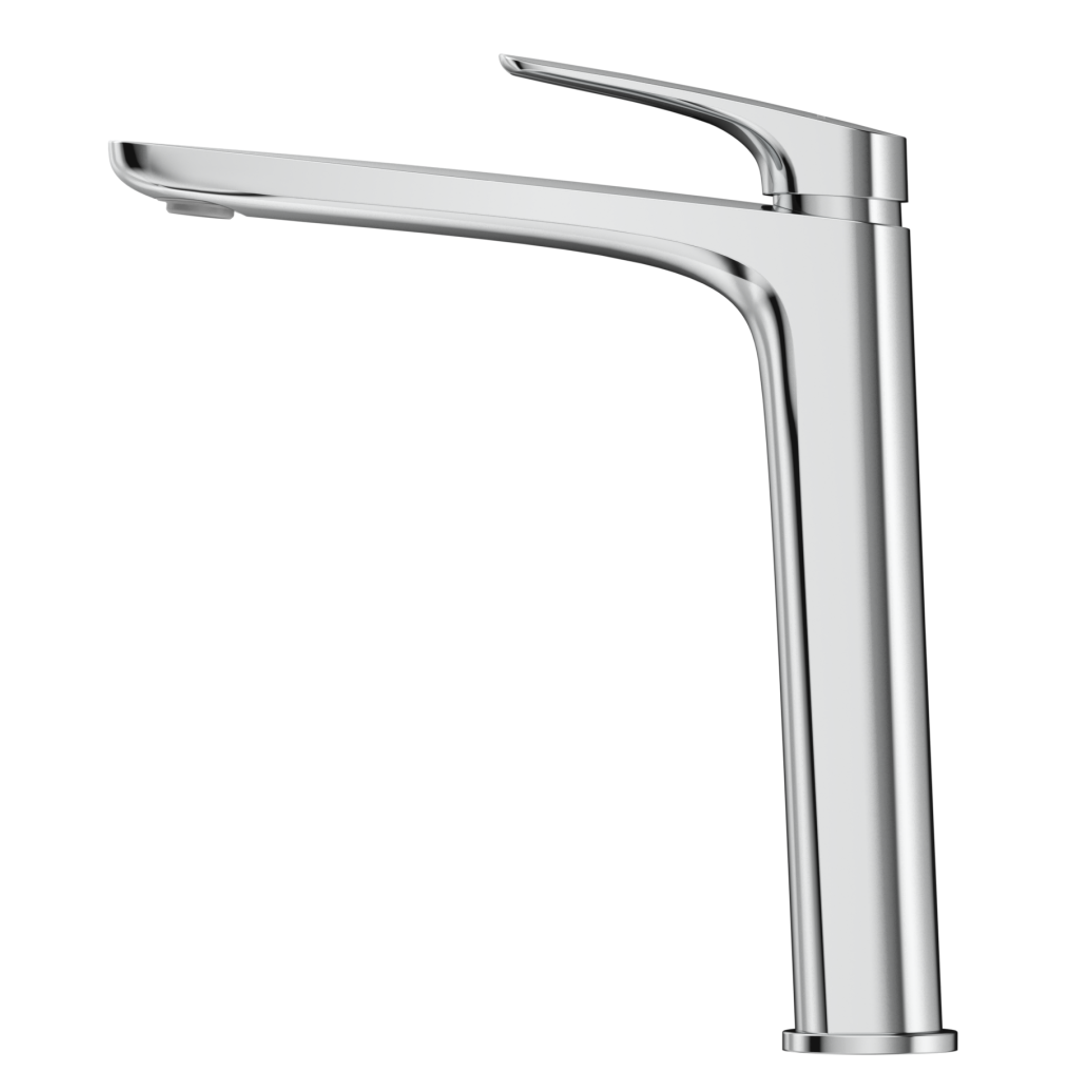 Bella Vista Kaza Tall Basin Mixer Gunmetal