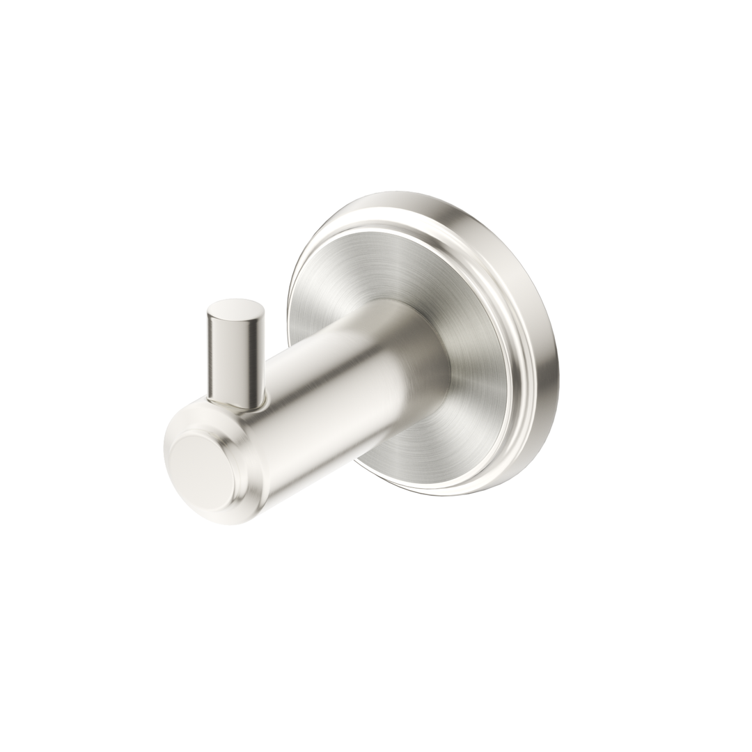 Bella Vista Mica Heritage Robe Hook - Brushed Nickel