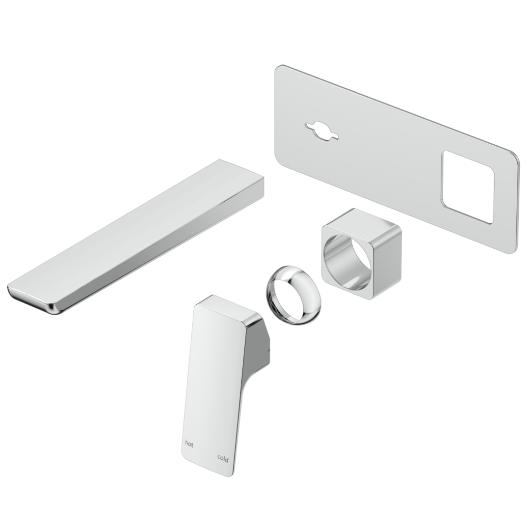 Bella Vista Tiago Wall Spout Combo 1P Trim Kit Only Black