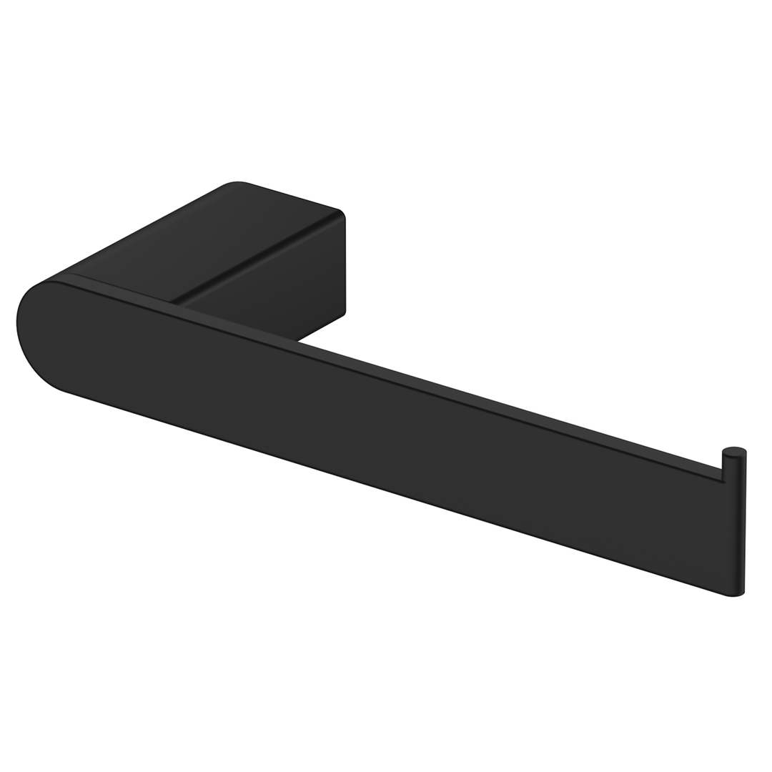 Bella Vista Pradus Toilet Paper Holder Curved Black