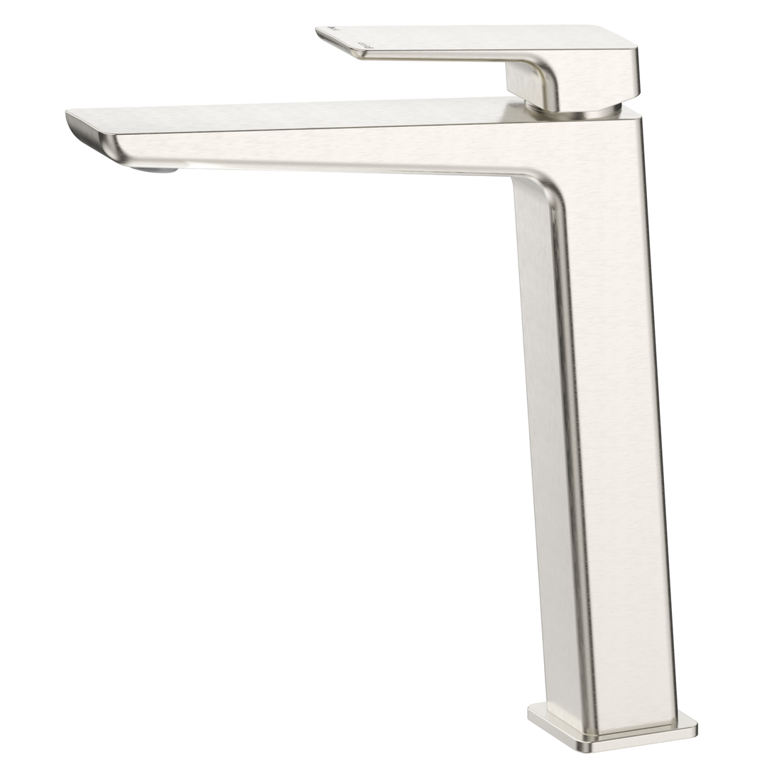 Bella Vista Tiago Tall Basin Mixer Brushed Nickel