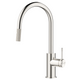 Bella Vista Mica Fluted Pull-Out Sink Mixer Brushed Nickel