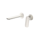 Bella Vista Kaza Wall Spout Combo Trim Kit Only Brushed Nickel