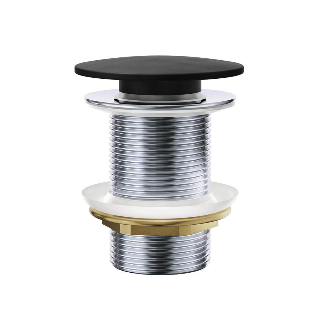 Fienza Dome Waste 32Mm No Overflow - Matt Black Was59B