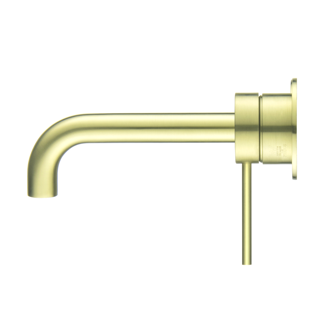 Bella Vista Mica Wall Basin/Bath Mixer 2P 180Mm French Gold