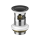 Greens Basin Waste Pop-Up W/Overflow 40mm Matte Black