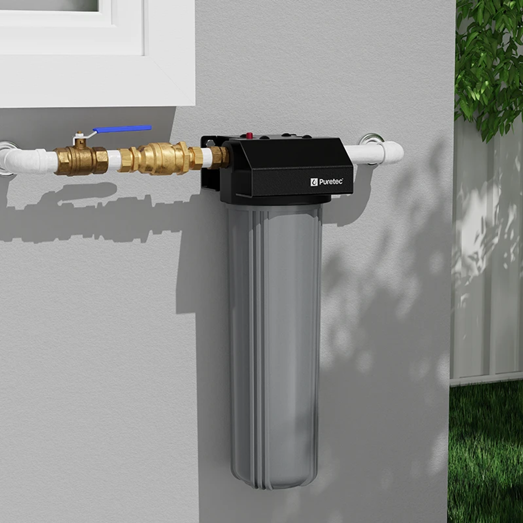 PURETEC WH1-60 WHOLE HOUSE SINGLE SYSTEM 20' MAXIPLUS 10UM