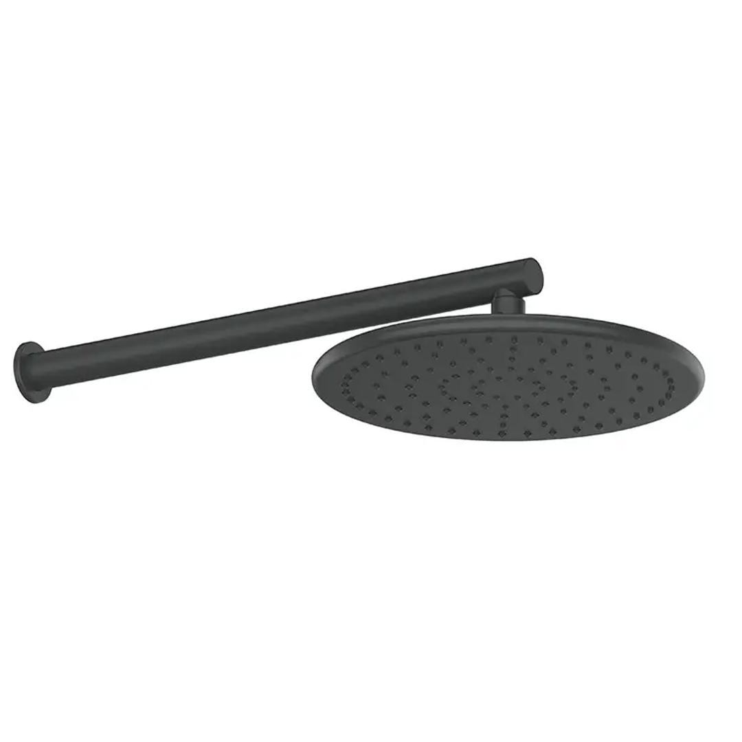 Greens Optima Plus Wall Shower Matte Black