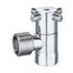 Washing Machine Stop Chrome 12mm FI x 20mm MI