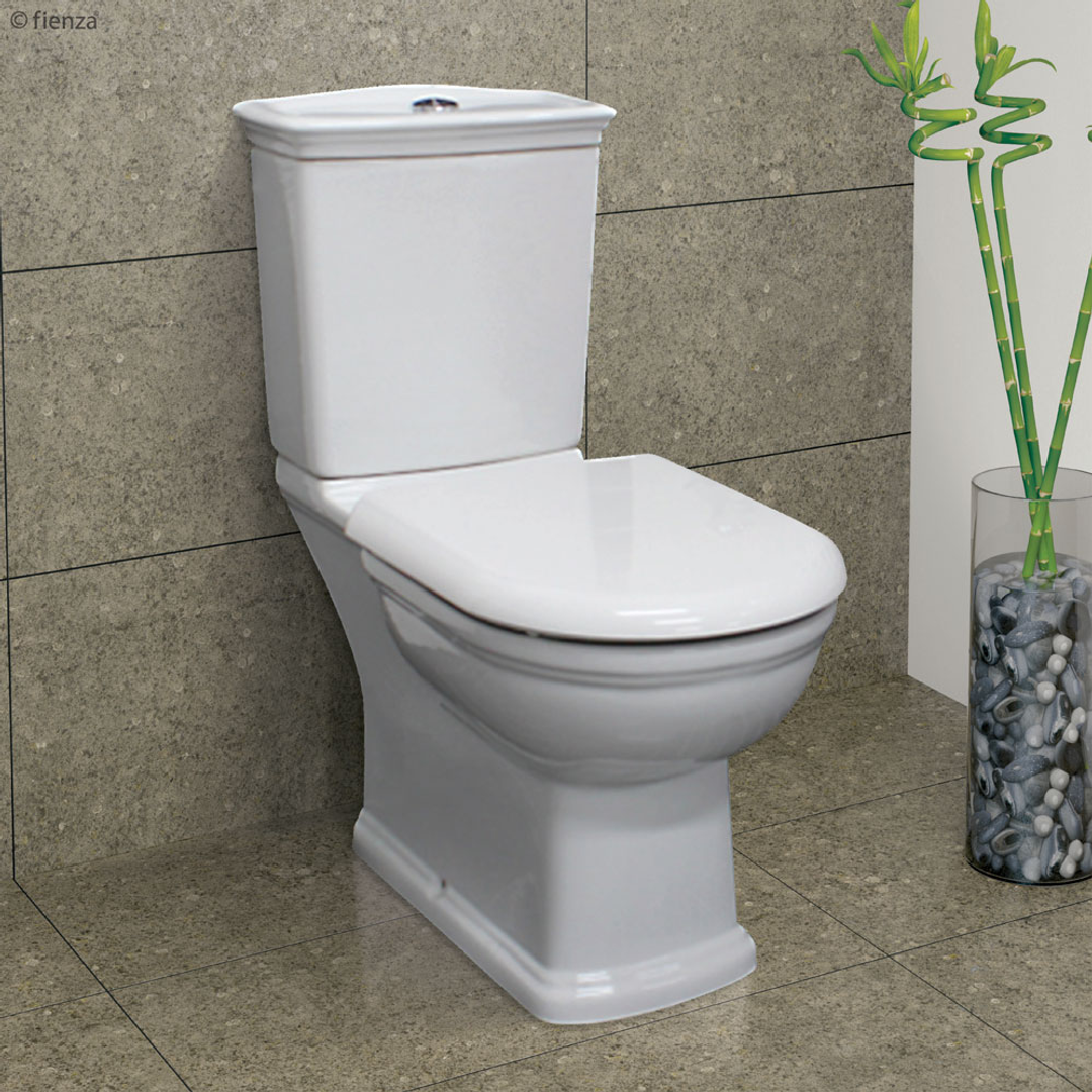 WASHINGTON TOILET SUITE STRAP 240 IVORY(FIENZA P#:060122I)
