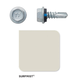 Hex Head Seal Screw 4 10# X 16Mm (100) Surfmist      (Ow)
