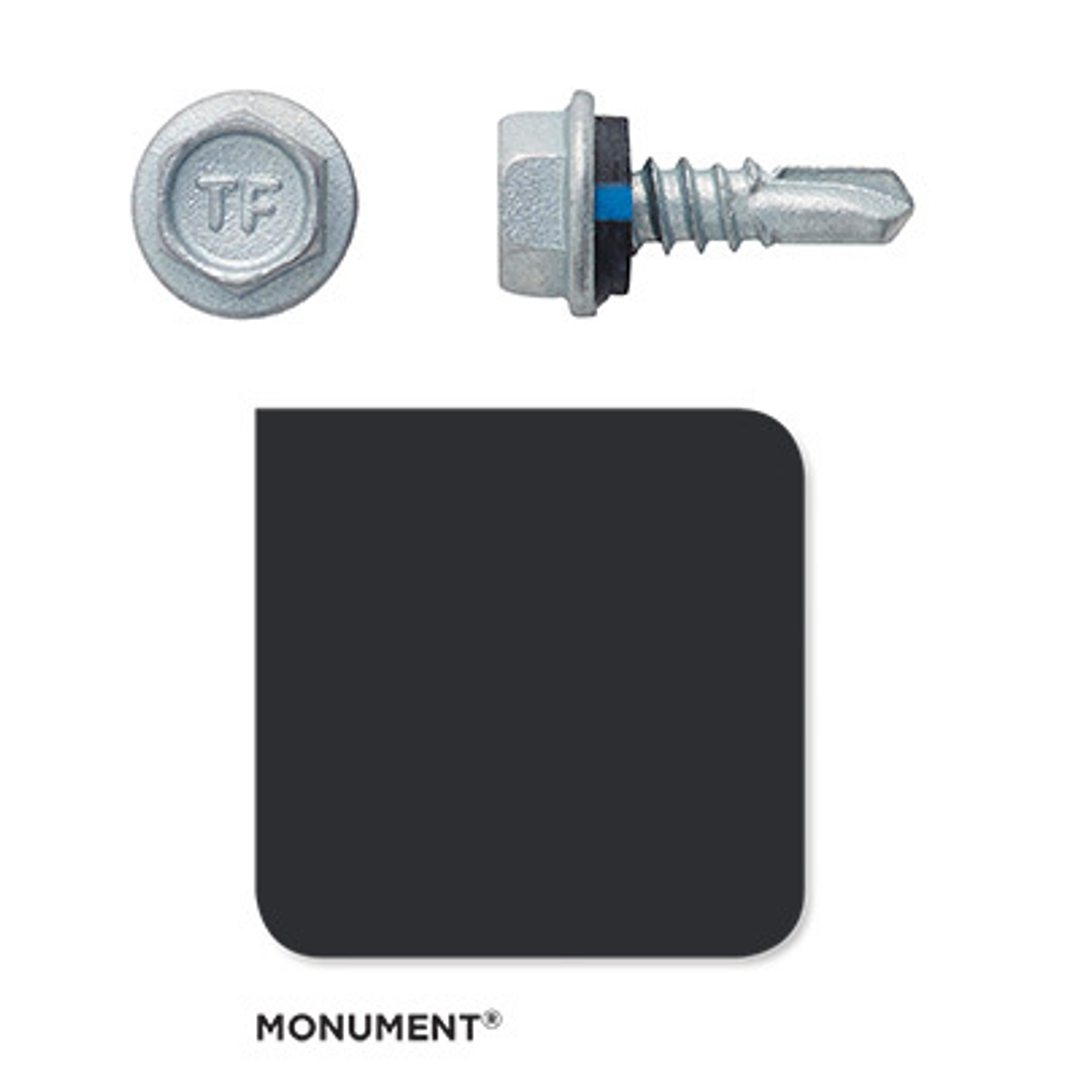 Hex Head Seal Screw 4 10# X 16Mm (100) Monument