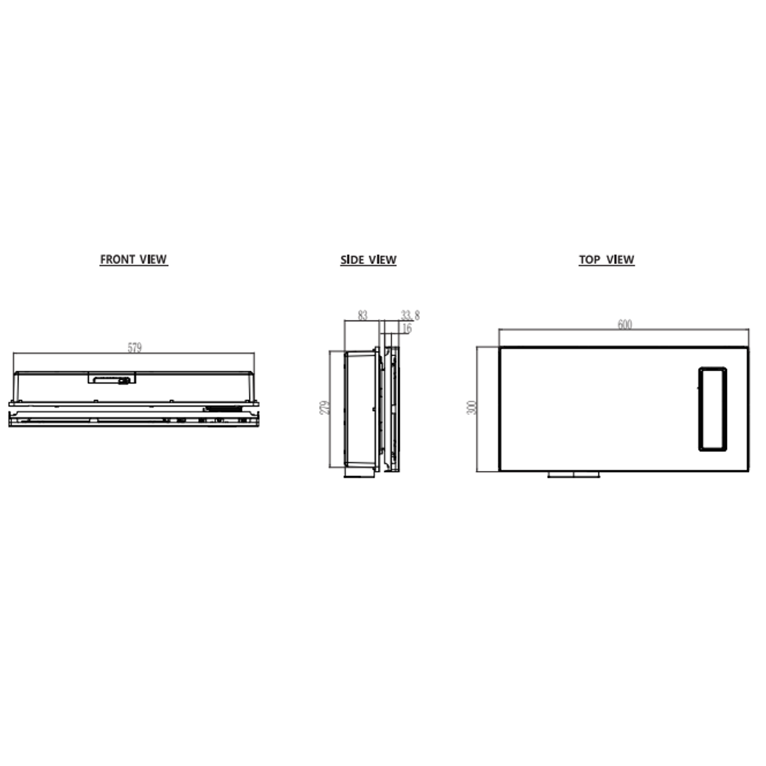 Zumi Remo 4 In 1 Heat Module Bathroom Ceiling Heater Plus 600