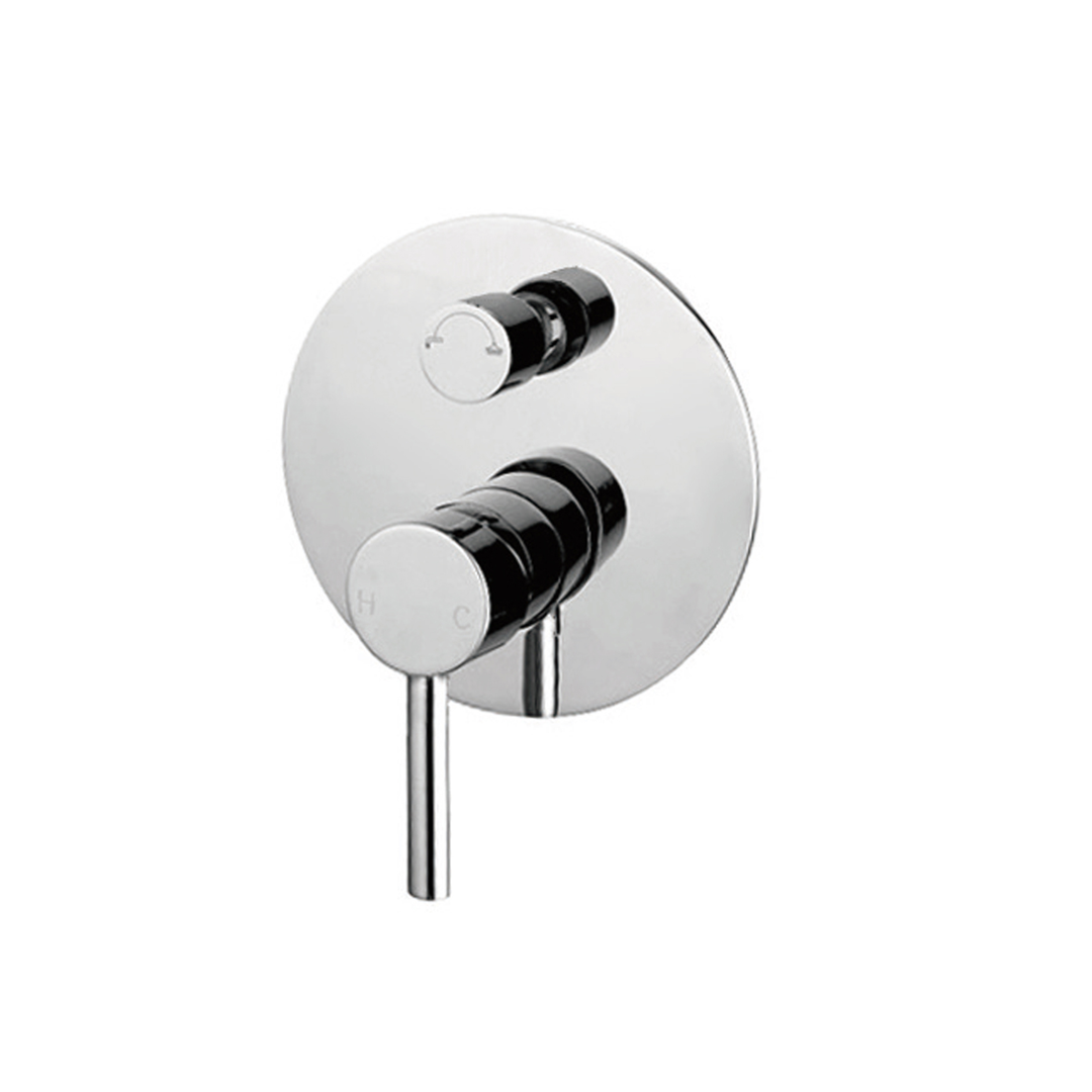 Nero Dolce Shower Mixer With Divertor - Chrome