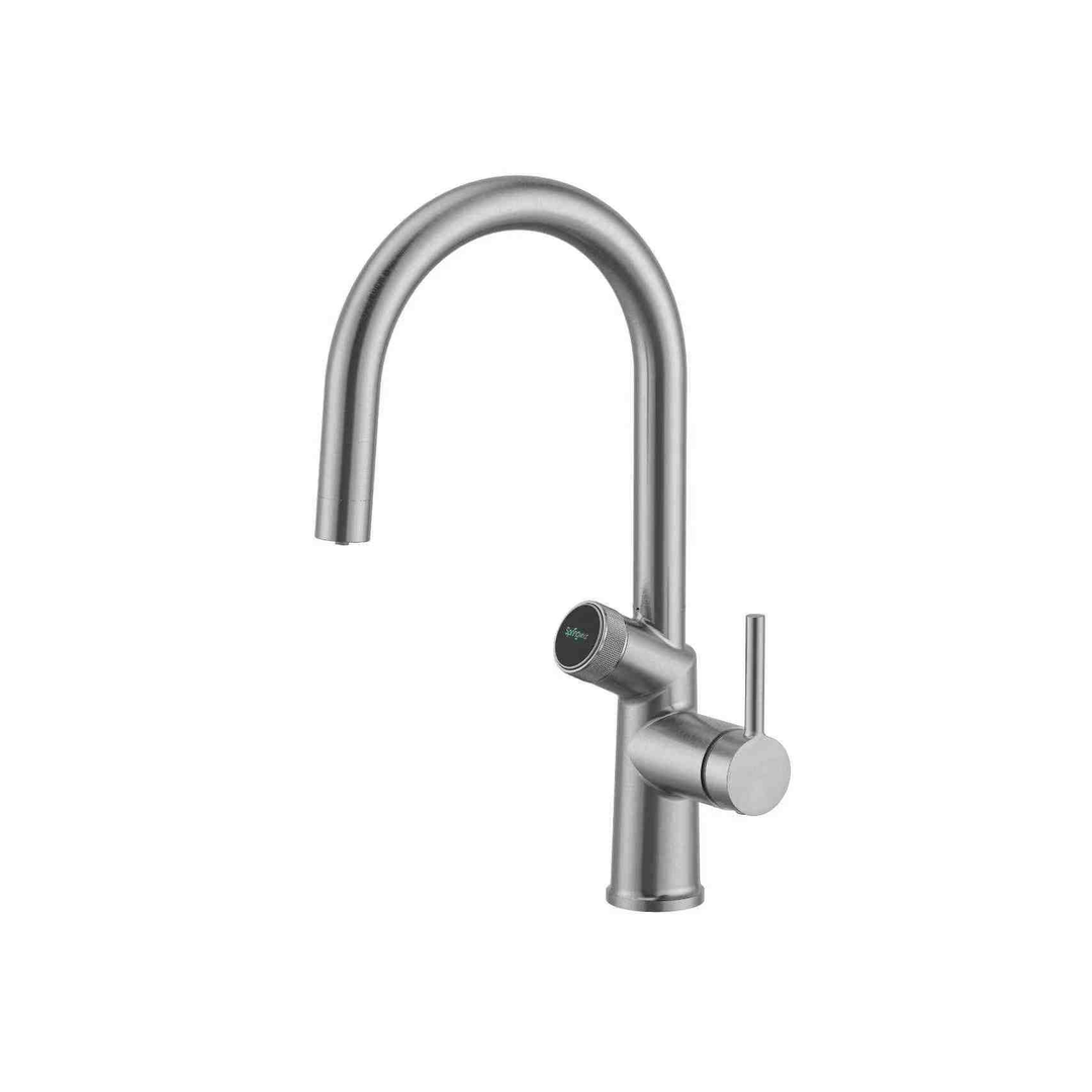 Zumi Springwhat 6 In 1 Blue And Red Tap Brushed Nickel