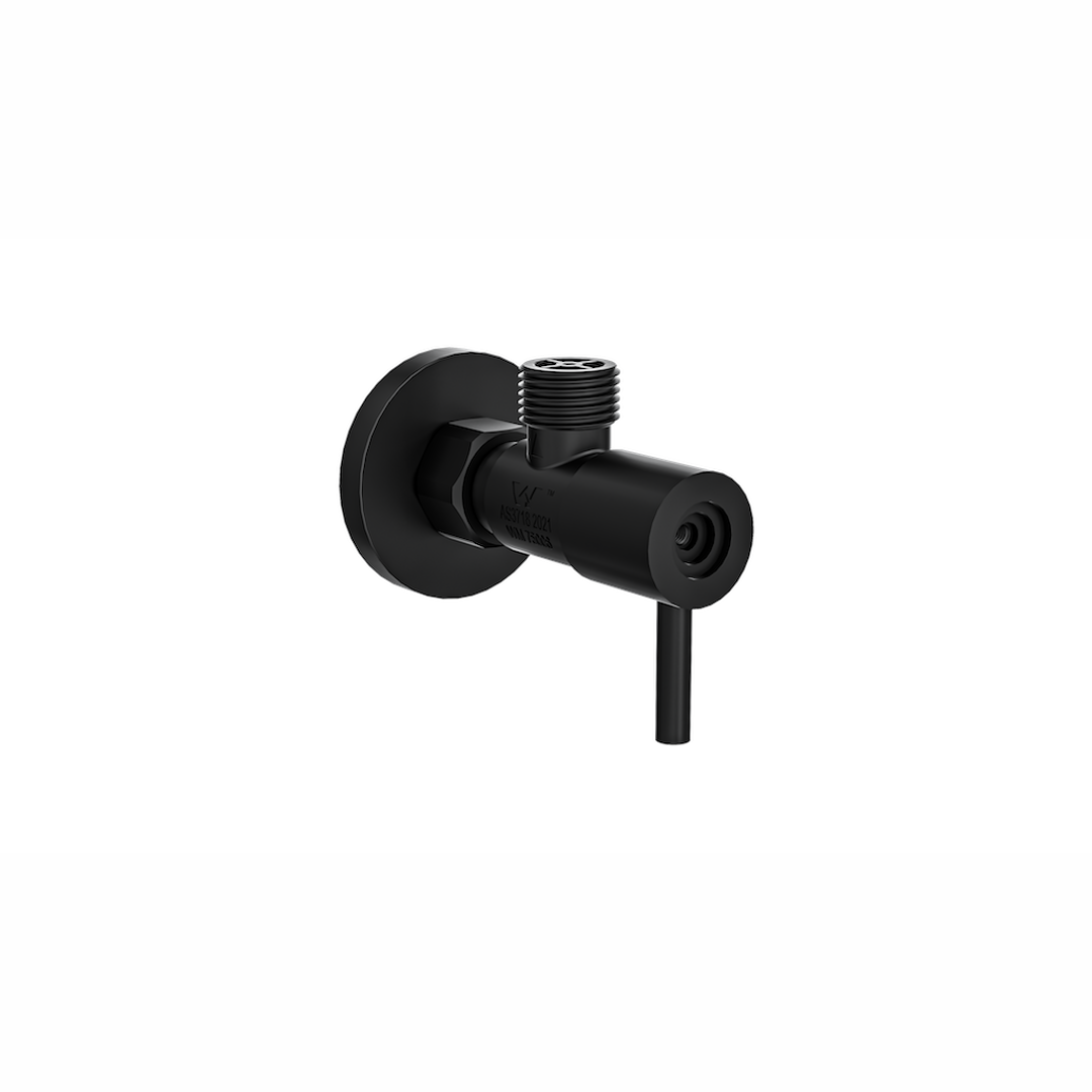 Linsol Zarah S2 Quarter Turn Dual Control Cistern Tap Matte Black