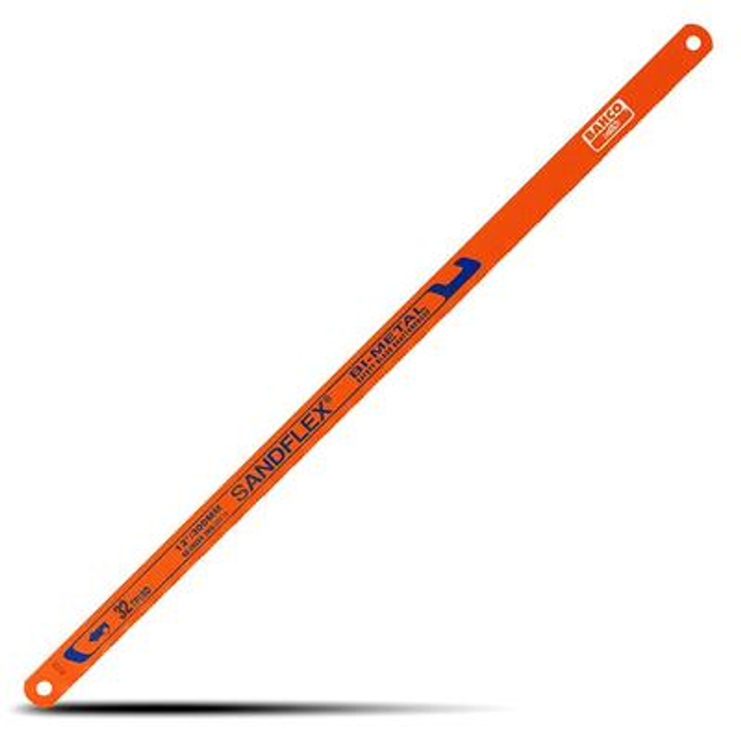 Hacksaw Blade Blue-Orange Bi-Metal Sandflex  18 Tpi