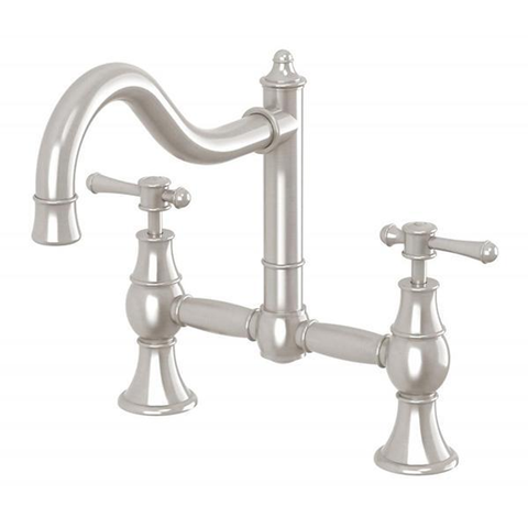 Phoenix Nostalgia Exposed Sink Set Brushed Nickel