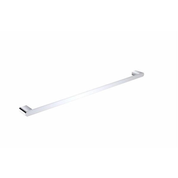 Nero Bianca Single Towel Rail 800Mm Chrome