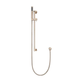 Meir Round Hand Shower On Rail Column Champagne