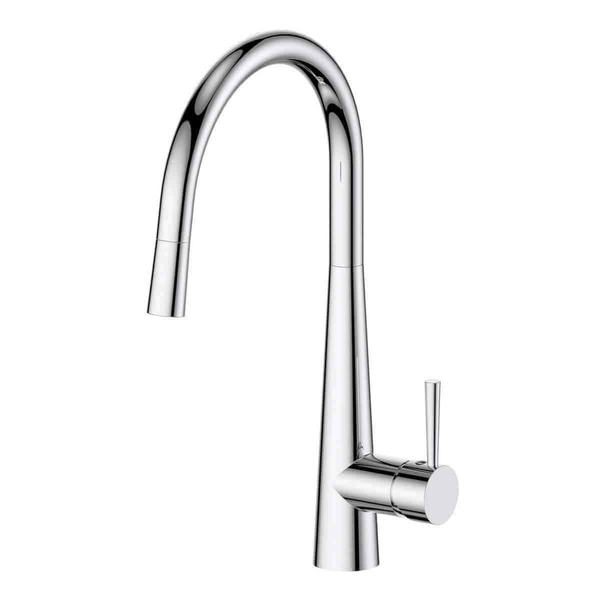 Greens Galiano Pull Down Sink Mixer  Multi Function Handspray - Chrome