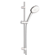 Collis Willow 3F Hand Shower On Retro-Fit Rail Chrome H20013-Rr2