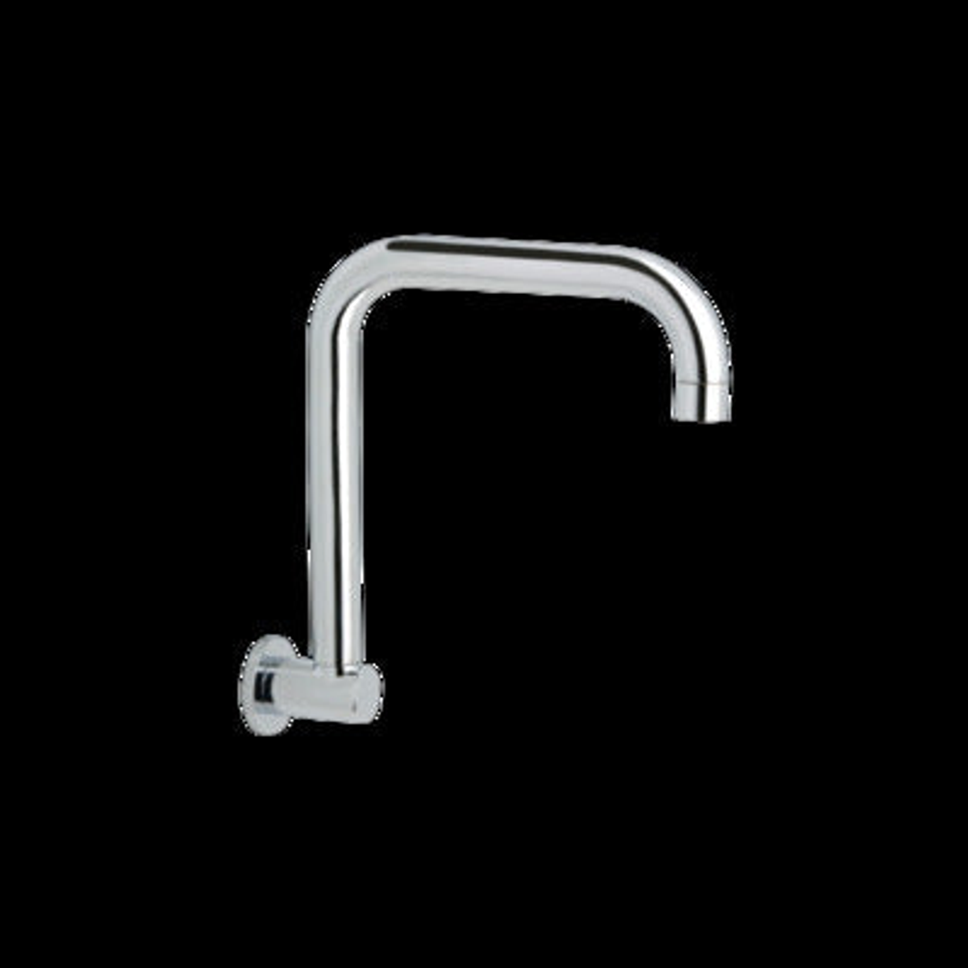 Ram Park Wall Sink/Spa Spout 200mm Satin Chrome