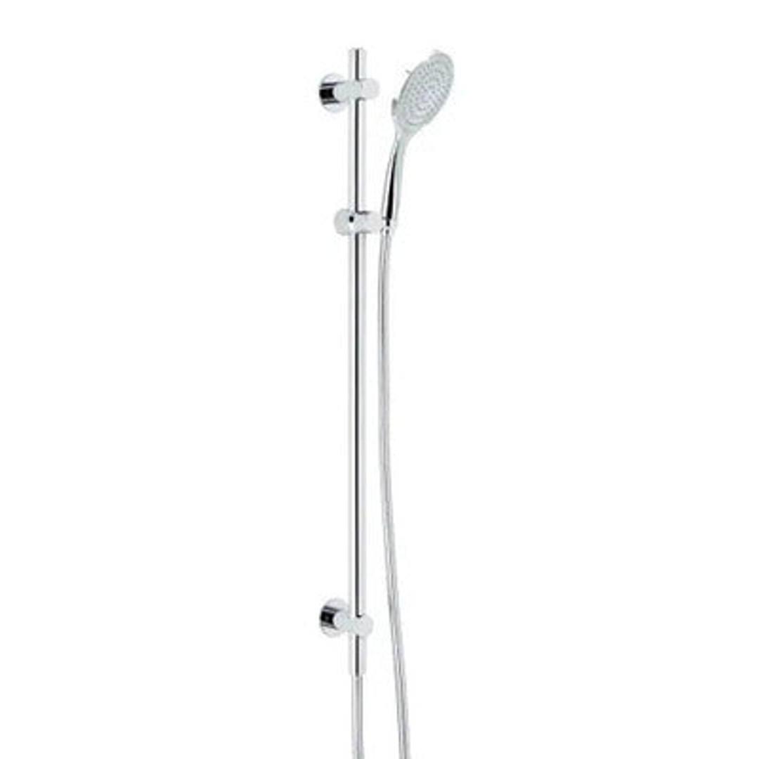 Con-Serv Riviera Rail Shower W/Streamjet Xl Head Hand Held Chrome