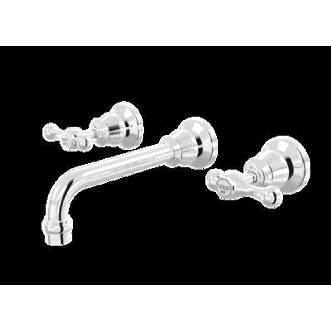 Par Tudor Lever Bath Set 200mm Chrome (B31.022.3.01)