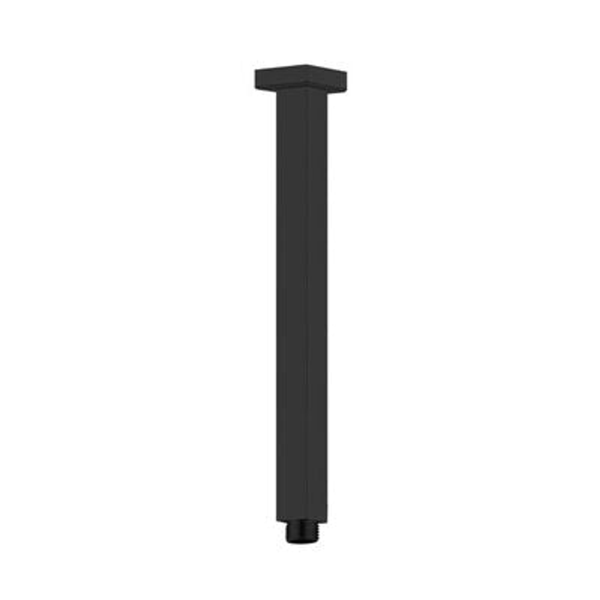 Nero 450Mm Square Ceiling Arm Matt Black
